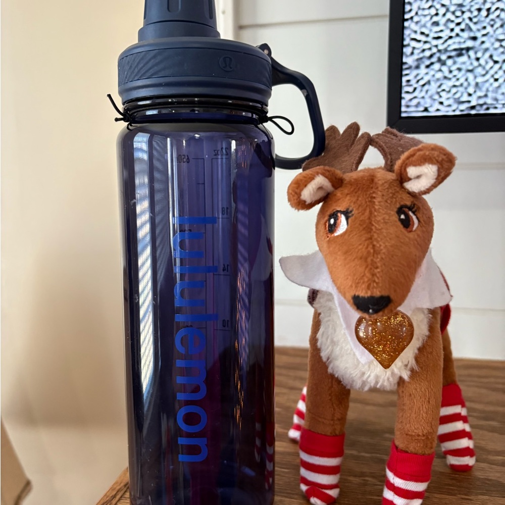 Lululemon Athletica Blue Water Bottle